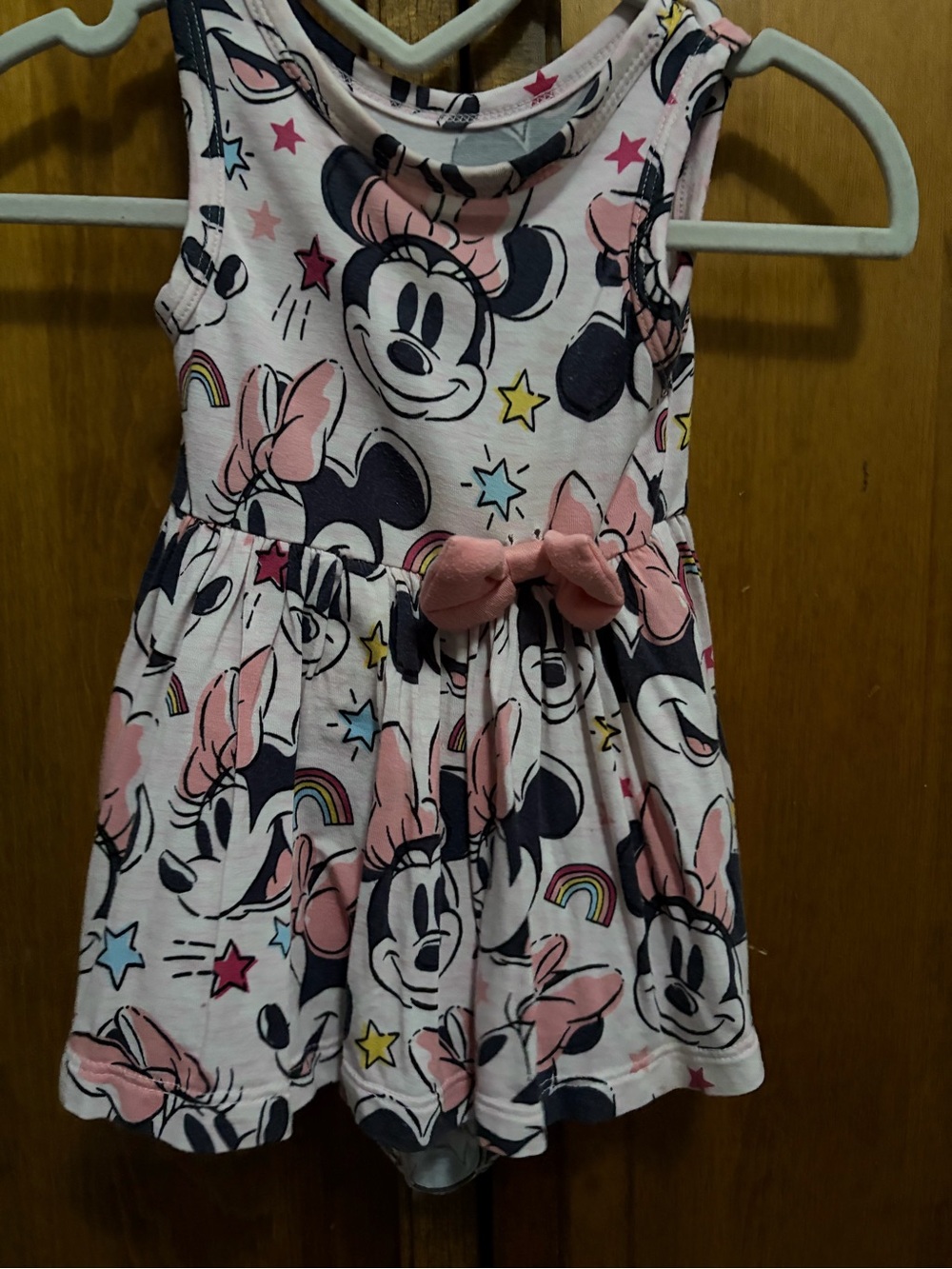 Little Sleepies Minnie Forever 3-6 months flutter dress